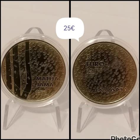 Slovenija 3 Euro 2022 PROOF V Original Kapsuli