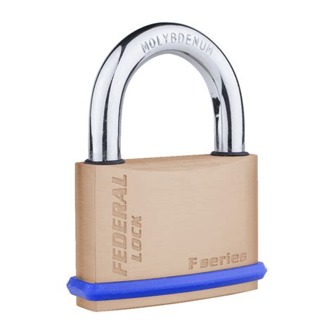 Federal Lock Brass Padlock 60MM SF60 Series