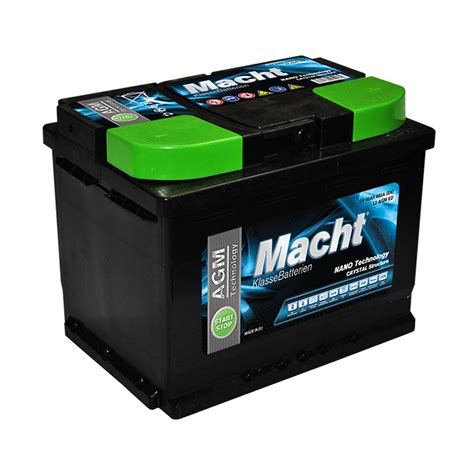 MACHT AGM 12V 60Ah 680 A(EN) - My Blog