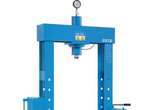 Pressa Idraulica Omcn Con Pompa A Mano A Velocit Ton