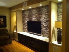 Stone Tv Wall Design Ideas, Pictures, Remodel and Decor Tv Wand Design, Niche Design, Wall ...