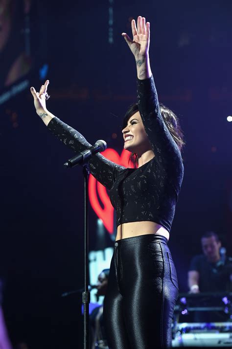 DEMI LOVATO At Hot Jingle Ball In Washington HawtCelebs