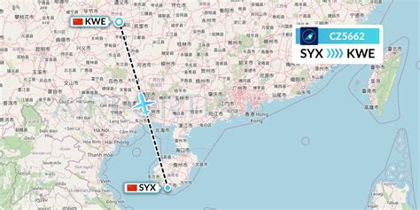 Cz Flight Status China Southern Airlines Sanya To Guiyang Csn