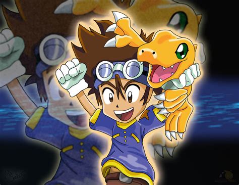 Tai And Agumon by boy-wolf on DeviantArt