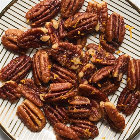 Salted Buttered Pecans With Orange And Nutmeg Recipe Epicurious