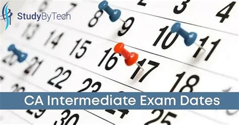 Ca Inter Examination Study Plan A Step By Step Guide