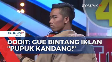 Kocak Dodit Mulyanto Sekarang Saya Sudah Gaul Cara Bicara Saya Juga