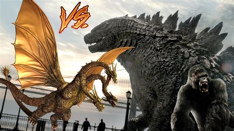 Godzilla Vs Kong King Ghidorah