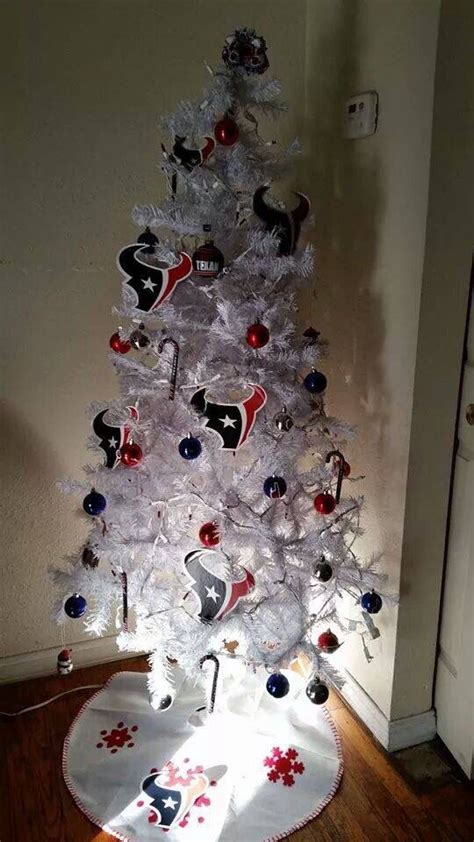 Texans Christmas Tree | Houston texans logo, Christmas decorations ...