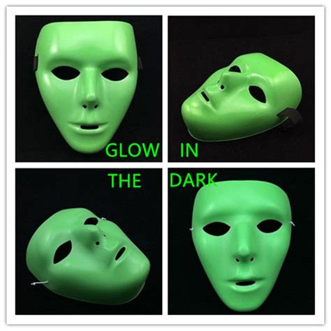 Cheap Halloween Costumes Glow In The Dark Halloween Decorations Masks For Men Women Facemasks ...