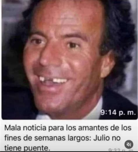 Virales Los Mejores Memes De Julio Iglesias Por El Inicio Del Nuevo Mes