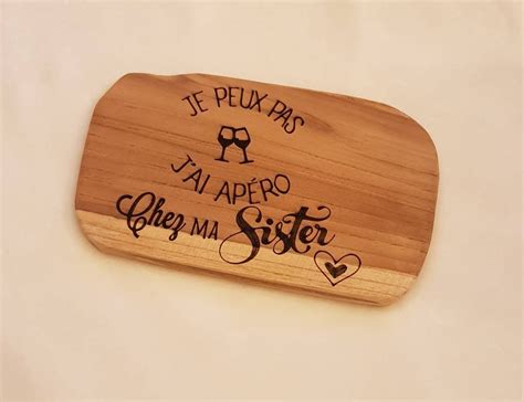 Planche apéro en bois personnalisée Planche à découper Etsy France