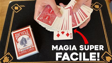 Magia Super Facile Con Le Carte Tutorial Youtube