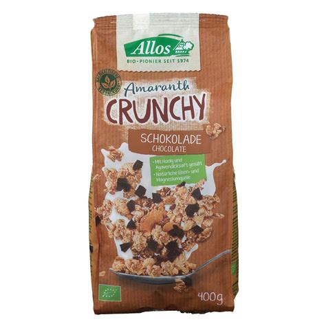 Allos Amaranth Crunchy Schokolade 400 G Shop Apotheke