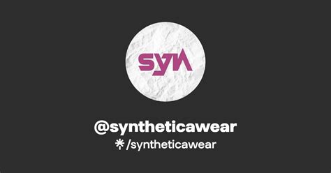 Syntheticawear S Link In Bio Latest Products And Socials Linktree