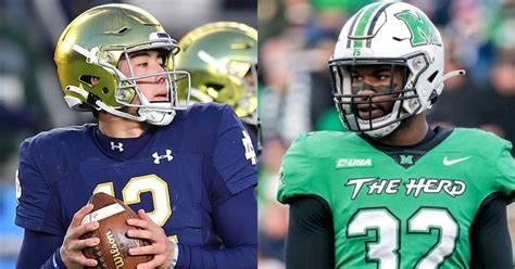 Who How And What To Watch 8 Notre Dame Vs Marshall