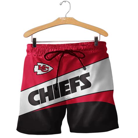 Kansas City Chiefs Shorts Gym Fitness Running T For Summer Jack