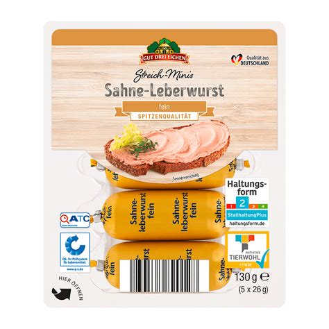 Gut Drei Eichen Streich Minis G Nstig Bei Aldi Nord