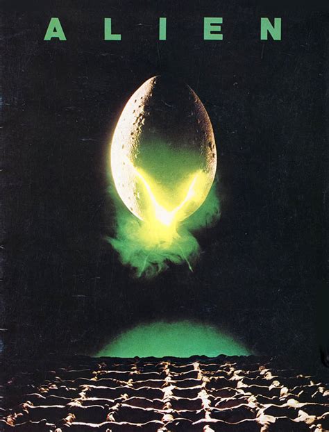 Alien Original 1979 U.S. Movie Program - Posteritati Movie Poster Gallery