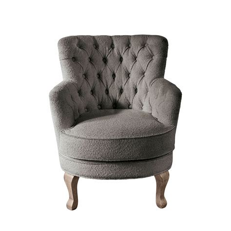 Fauteuil Calgary Grijs Loberon