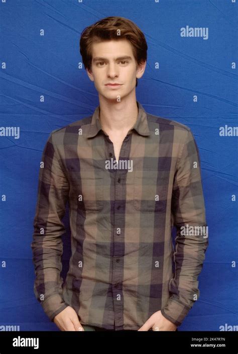 Retro Celebrity Portraits Andrew Garfield Circa 2010 For Editorial