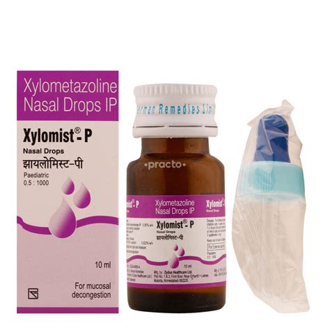 Xylomist P Nasal Drops Uses Dosage Side Effects Price