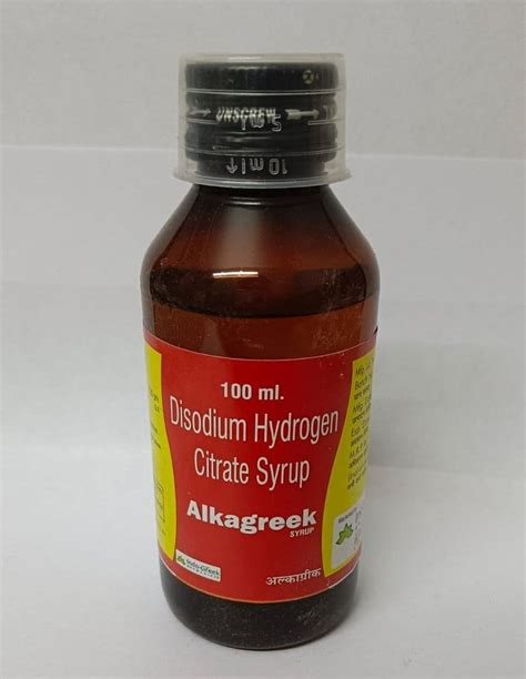 Disodium Hydrogen Citrate Syrup 100 Ml 400 Mg At Rs 14 Bottle In Agra