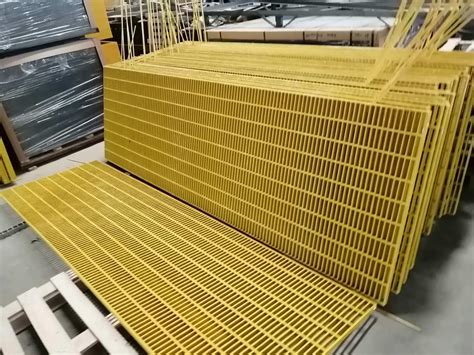 Ortho ISO Vinyl GRP FRP Floor Grating Fiberglass For Industry