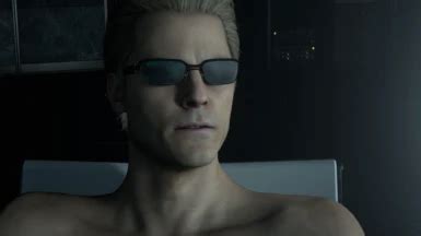 Shirtless Classic Albert Wesker At Resident Evil Nexus Mods