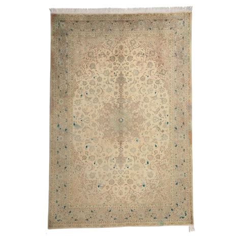 Vintage Persian Tabriz Rug, French Sophistication Meets Neoclassic
