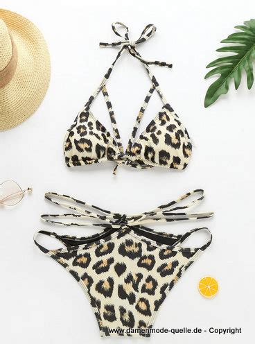 Neuheiten Sexy Leopard Print Schn R Bikini Damenmode G Nstig