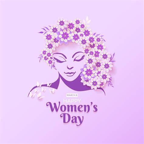 Premium Vector International Womens Day Celebration Banner Woman