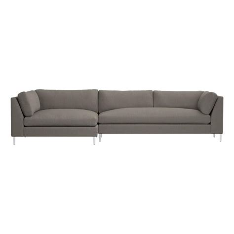 CB2 Decker Sectional Sofa - AptDeco