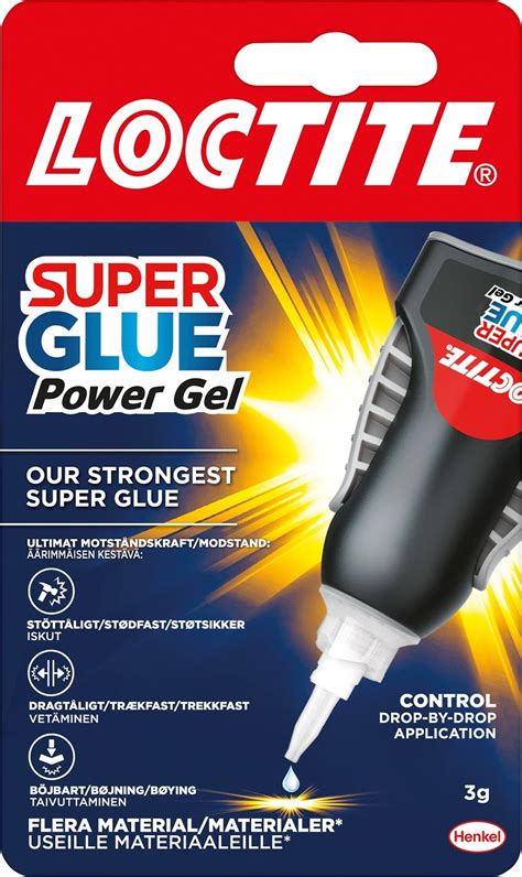 Loctite Super Glue Power Gel Control 3g Nettimyynti Fi Verkkokauppa