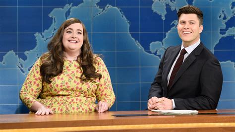 Watch Saturday Night Live Highlight Weekend Update Aidy Bryant