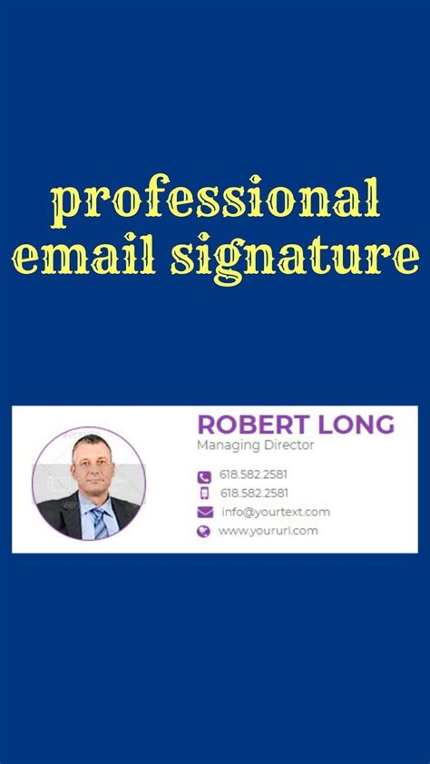 Professional Email Signature Templates