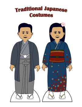 Traditional Japanese Paper Doll Outfits By Not Weird Homeschoolers