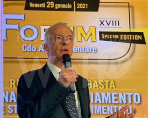 Forum Cdo Agroalimentare A Milano Marittima Crescere Nell Incertezza