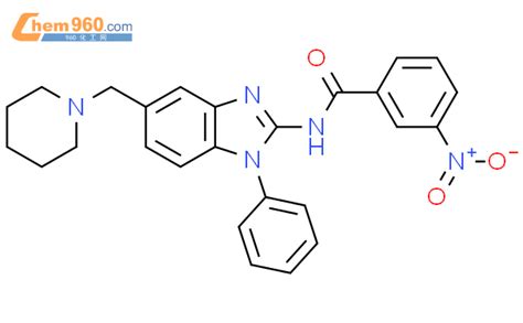 N 1 苯基 5 哌啶 1 基甲基 1h 苯并咪唑 2 基 3 硝基苯甲酰胺「cas号：509093 77 0」 960化工网