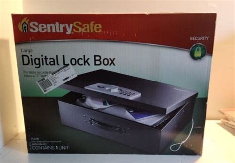 Sentrysafe Safe Box Portable Solid Steel Resettable Digital Lock 005