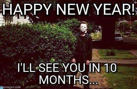 The Horrors of Halloween: HAPPY NEW YEAR 2021 from MICHAEL MYERS ...