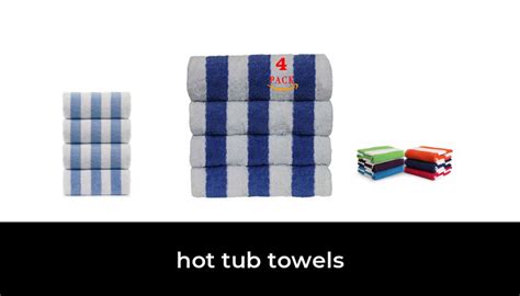 49 Best hot tub towels 2022 - After 117 hours of research and testing.