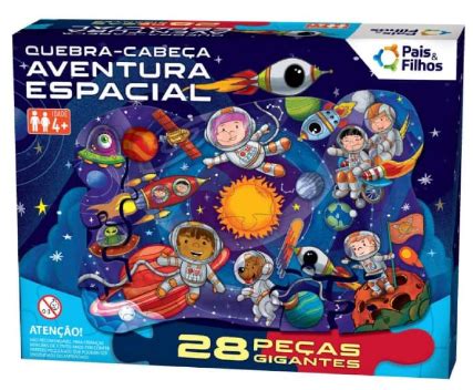 Puzzle Aventura Espacial 28 Piezas Papelería Trazos