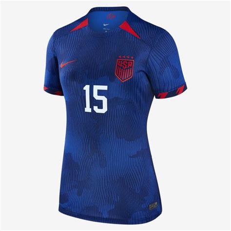 Megan Rapinoe Uswnt 2023 Stadium Away Nike Dri Fit Soccer Jersey Royal