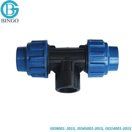 Tee Hembra Compresi N De Pp Para Tuberia Hdpe Henan Bingo Pipeline Co