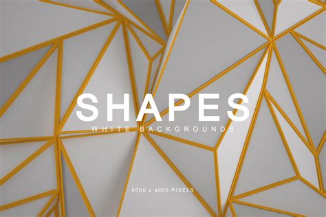 White Shapes Backgrounds Graphic by ArtistMef · Creative Fabrica