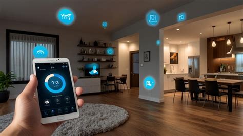 Tecnología Para El Hogar Inteligente Imagen Premium Generada Con Ia