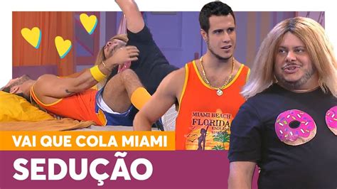 Ferdinando e Máicol são FLAGRADOS na CAMA Vai Que Cola Miami Humor