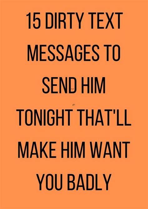Hot Text Messages To Send Boyfriend