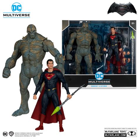 McFarlane DC Multiverse Doomsday Vs Superman 2 Pack Batman V Superman